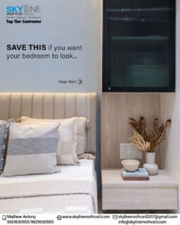 A beautiful bedroom design is only as good as the hands that build it. 🛠️✨

For over 42 years, Skyline Roof 'N' Ceil has been turning design visions into reality across Pune and Mumbai. From custom woodwork and seamless carpentry to complete interior renovations, we handle every detail under one roof—eliminating the hassle of coordinating with multiple contractors.

Why clients trust us: 
🔹 4 Decades of Excellence – Proven engineering & execution expertise 
🔹 One-Point Responsibility – End-to-end project management from concept to handover 
🔹 Uncompromising Quality – Top-grade materials & master craftsmanship delivered on time

Swipe through to see how superior execution creates enduring luxury.

📞 Call Mr. Mathew Antony to discuss your project: 9921630555 / 9820030555
📩 skylineroofnceil2017@gmail.com
🌐 www.skylineroofnceil.com

📌 Save this post for your upcoming bedroom or home renovation project!

Like and follow us on Instagram, Facebook, YouTube, Linkedin & Pinterest

#PuneInteriors #pune #PCMC #BedroomRenovation #TurnkeyContractor